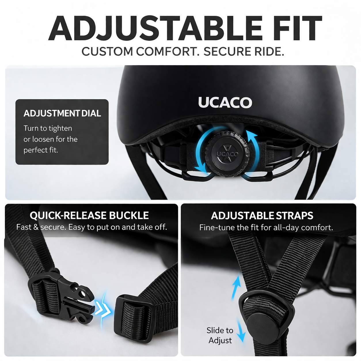 UCACO AeroGuard™ Helmet (M: 50–55 cm)